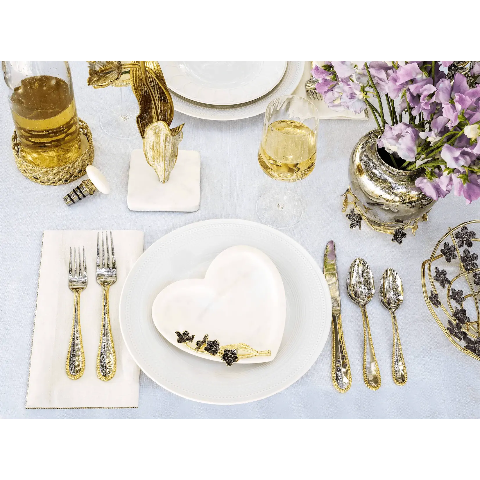 Forget Me Not Trinket Dish