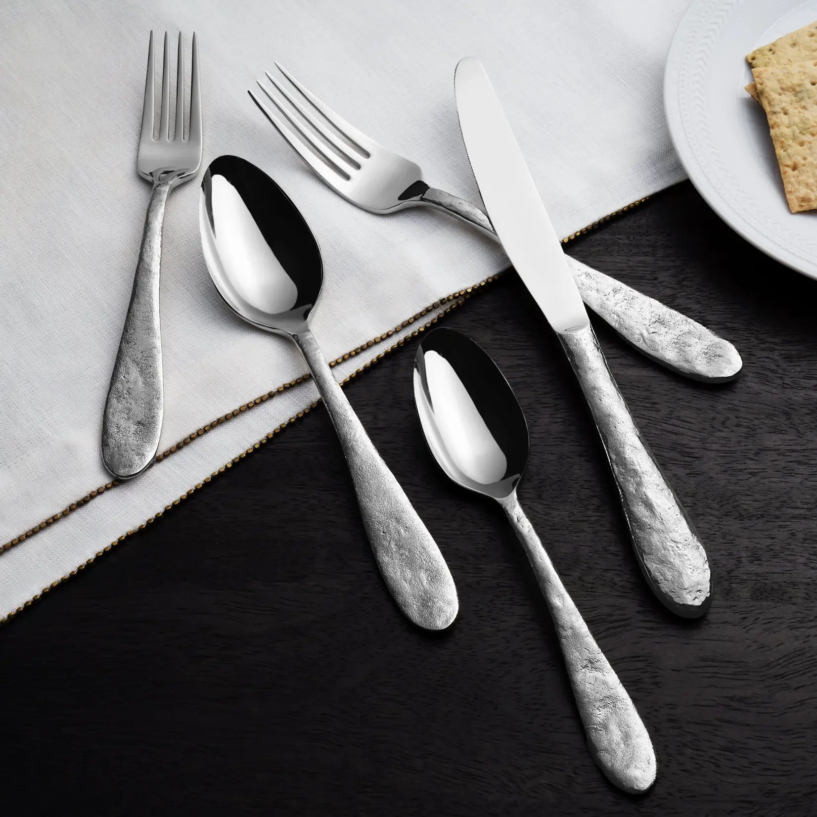 Michael Aram Cast Iron 5 Piece Flatware
