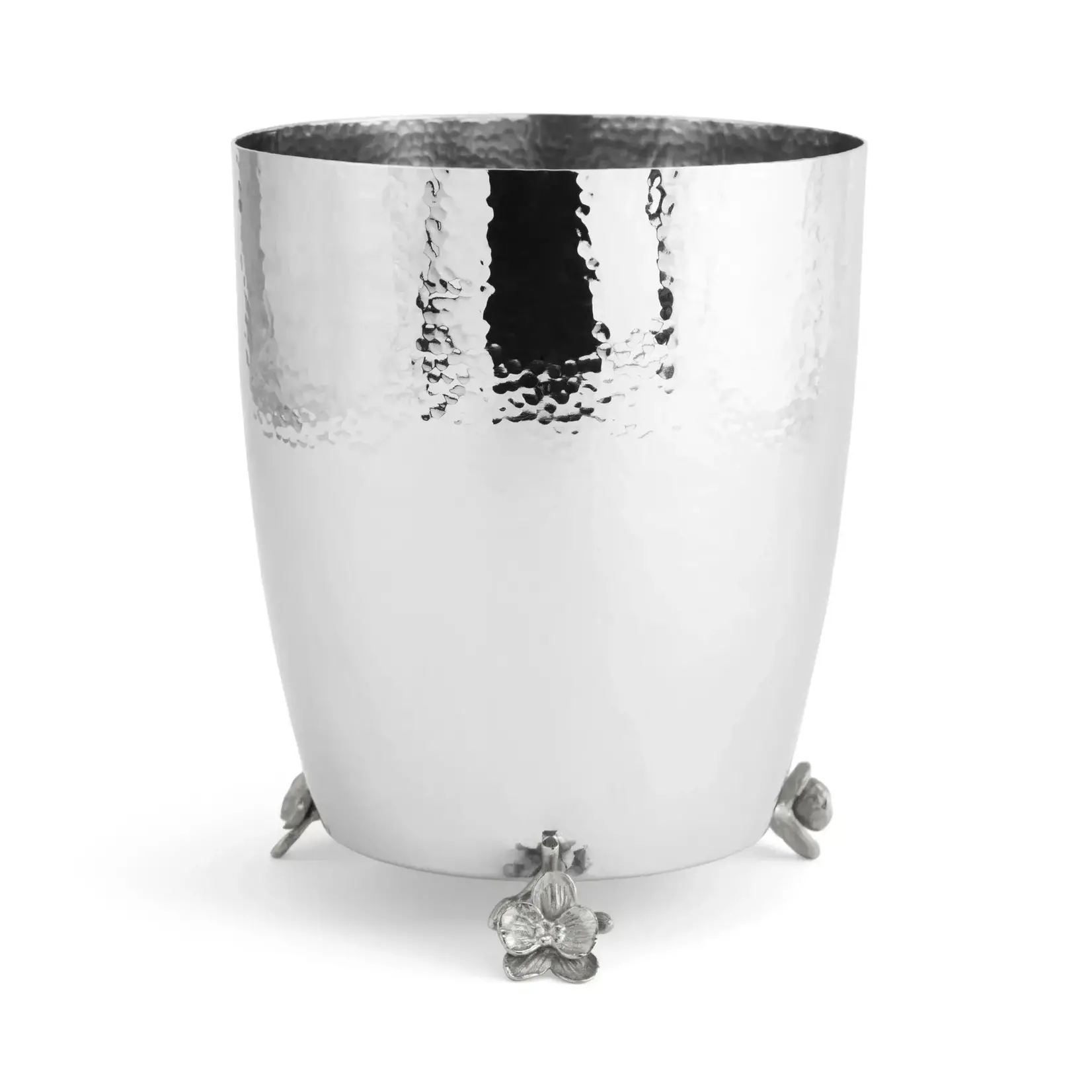 Michael Aram White Orchid Waste Basket