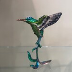 Jeweled Hummingbird Trinket Box