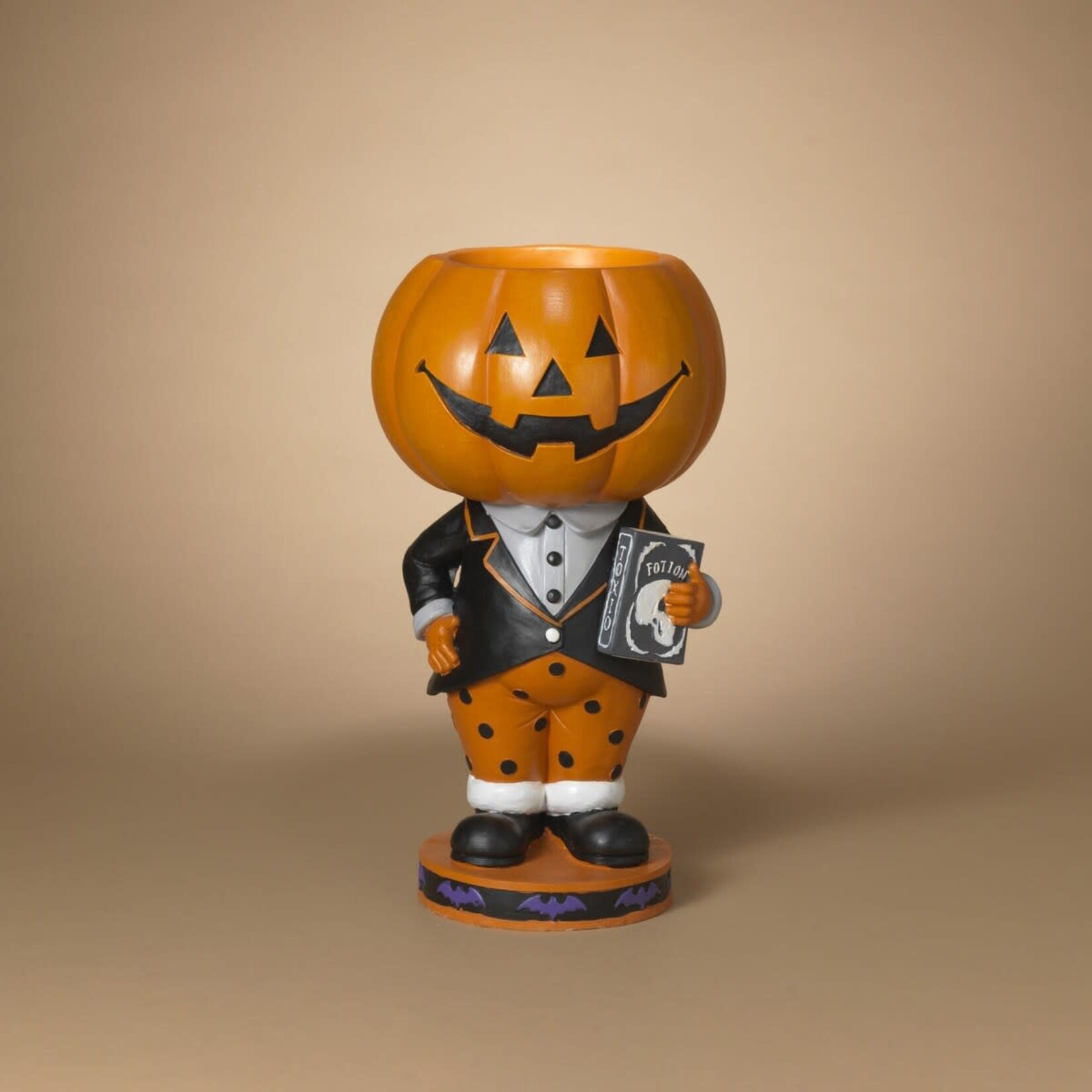 Halloween Pumpkin Candy Bowl