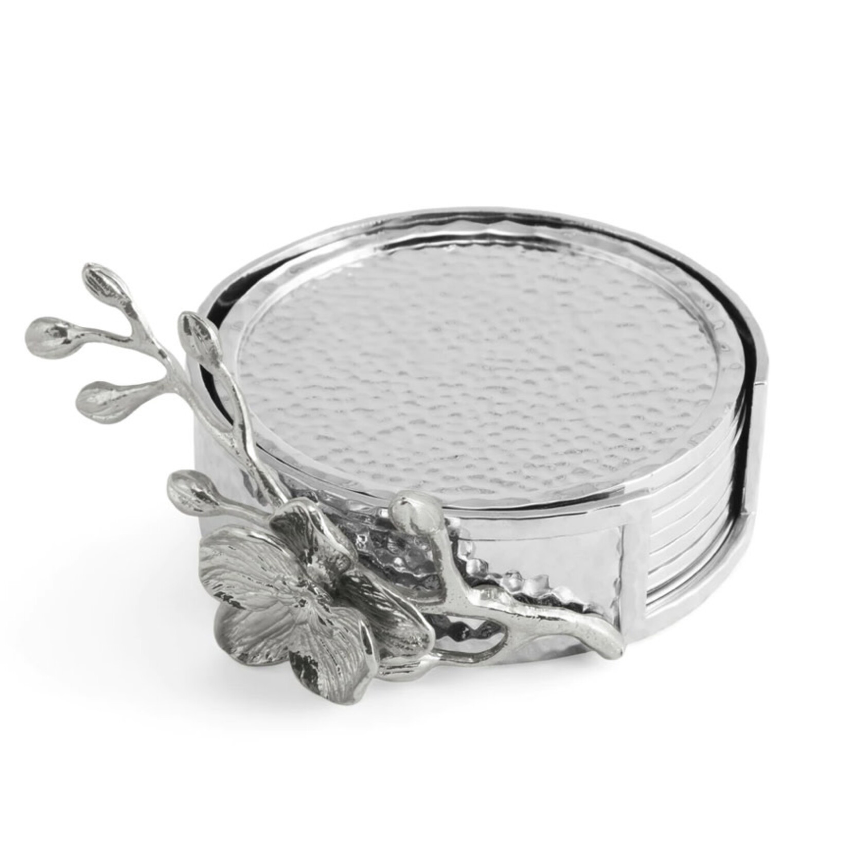 Michael Aram White Orchid Drink Coaster Set of 6