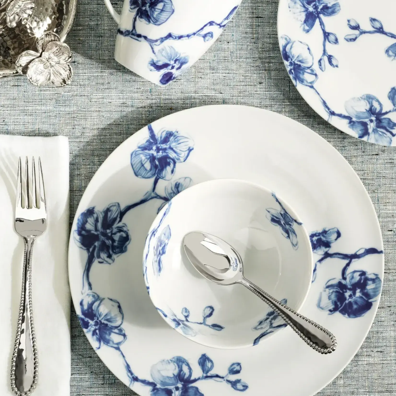 Michael Aram Blue Orchid 4 Piece Place Setting