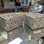 KASHMIR SET OF 2 SQUARE DISHES