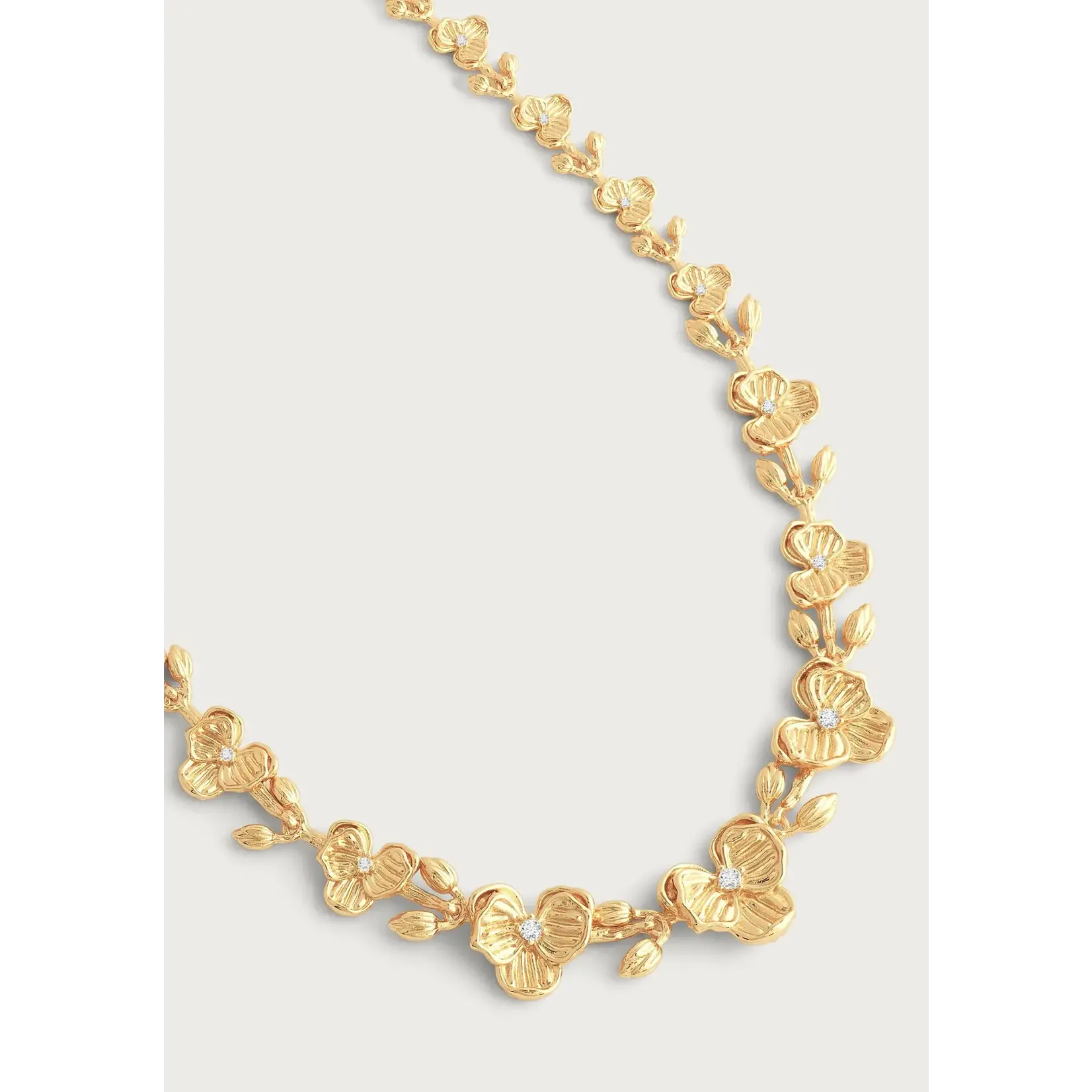 Orchid Link Necklace