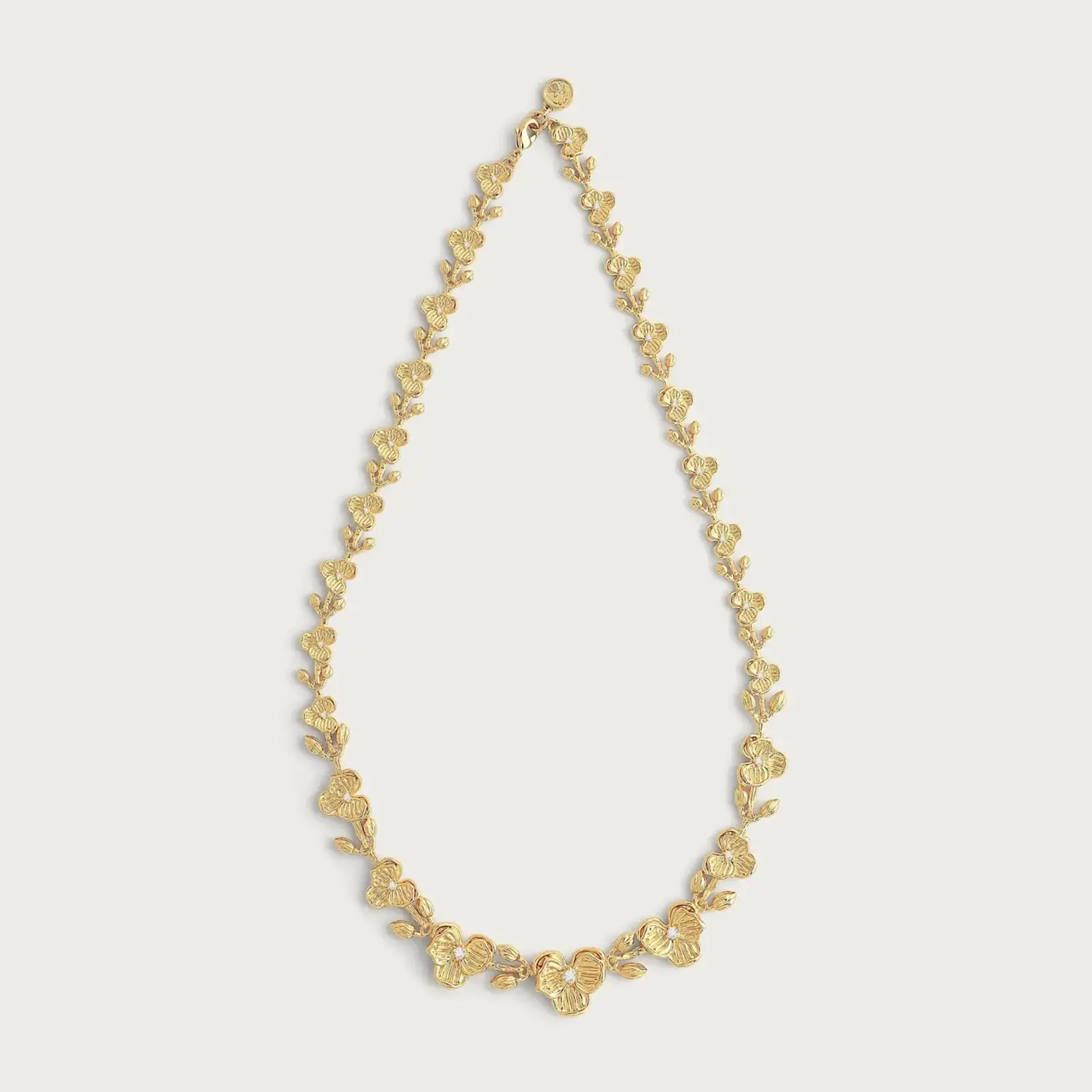 Orchid Link Necklace