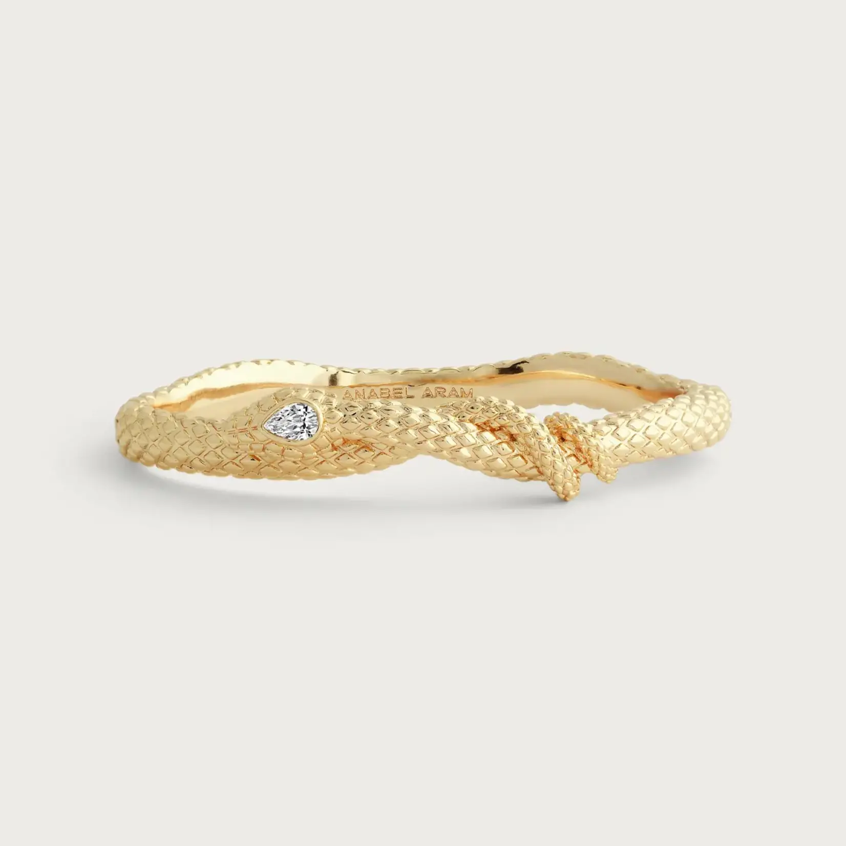 Serpent Hinged Bangle