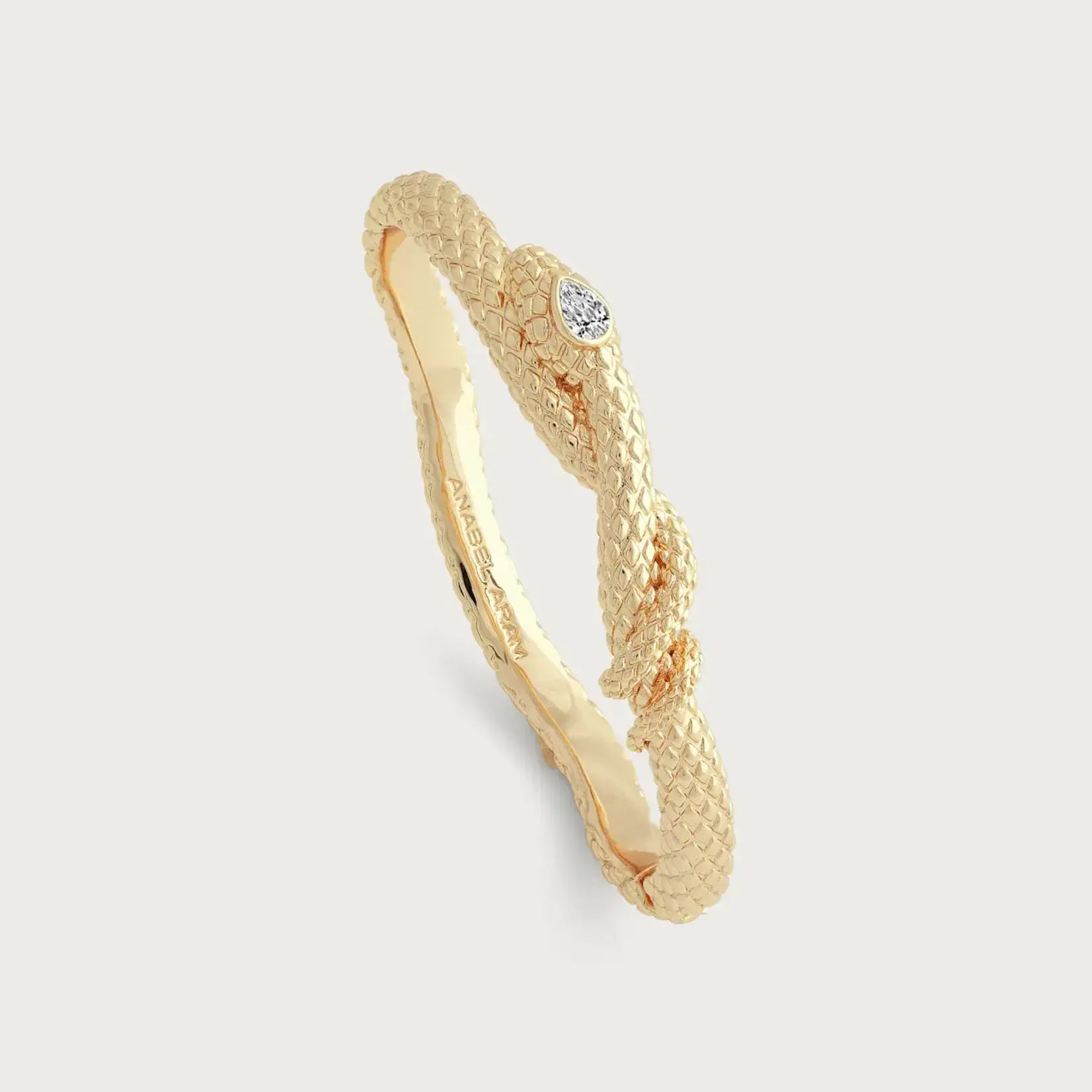 Serpent Hinged Bangle