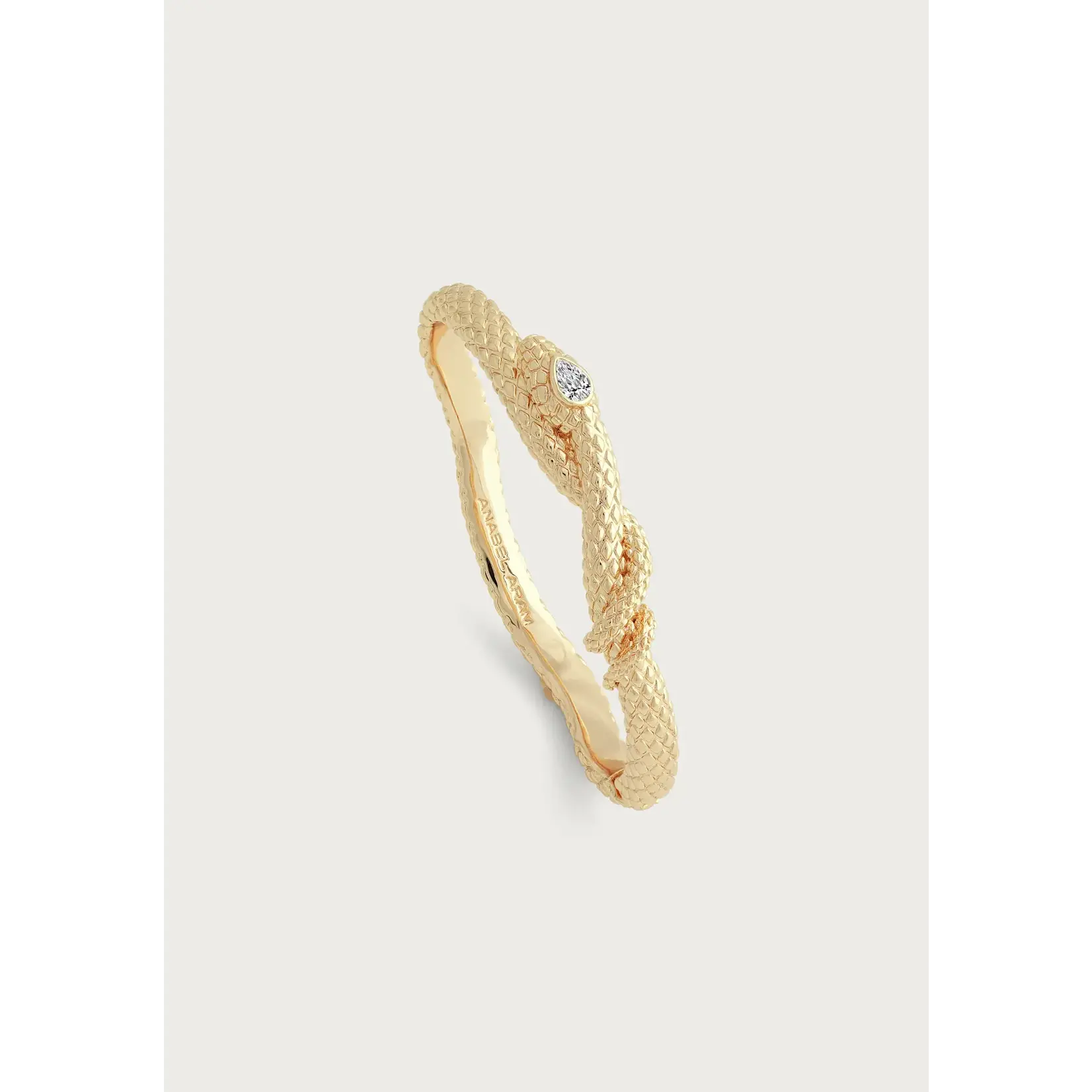 Serpent Hinged Bangle