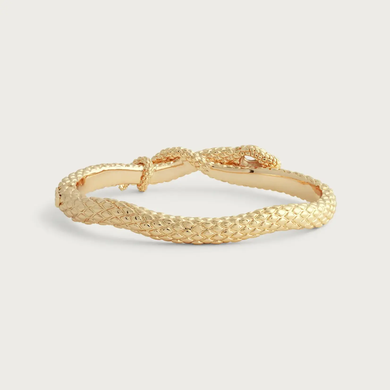 Serpent Hinged Bangle