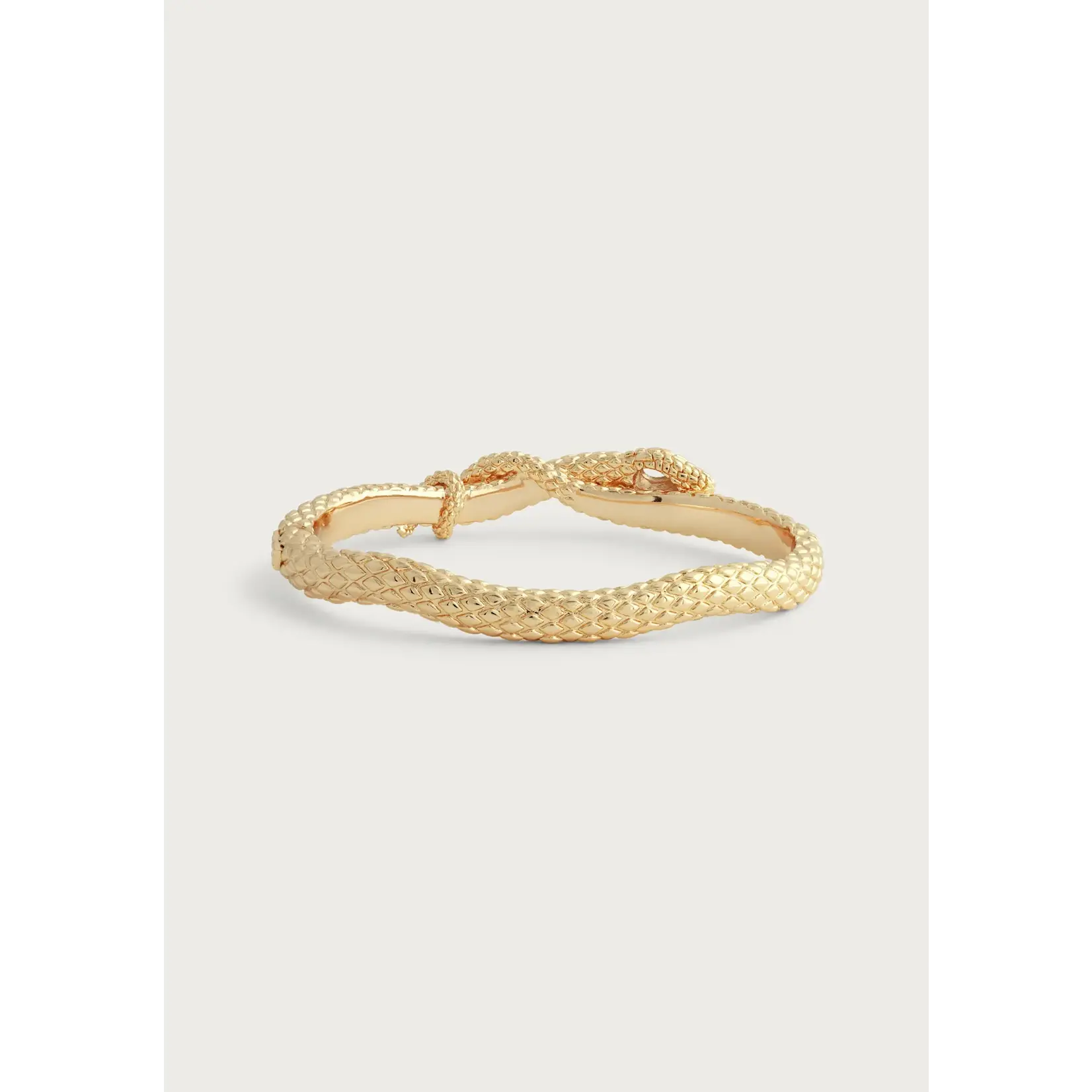 Serpent Hinged Bangle