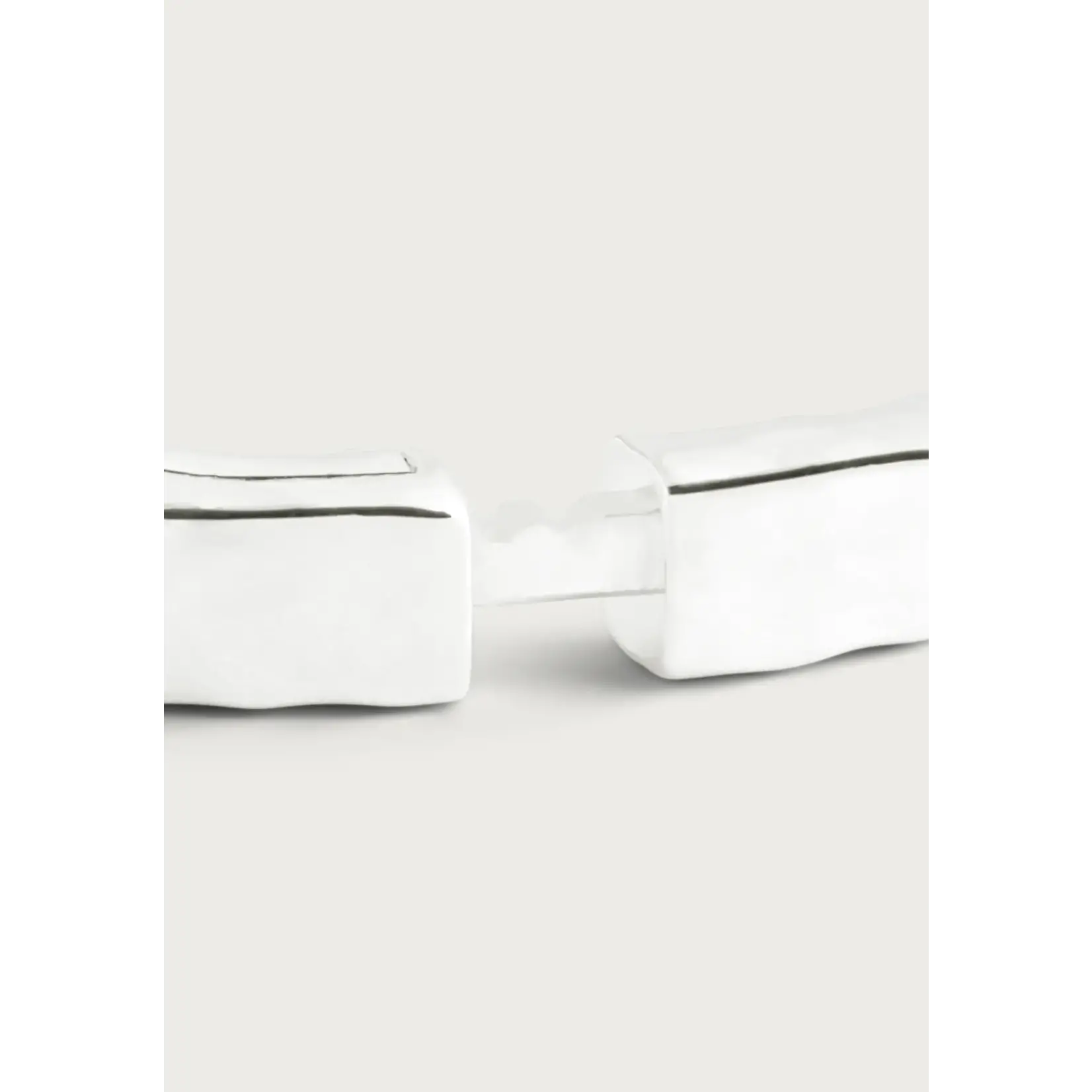Farrier Thin Hinged Bangle, Silver
