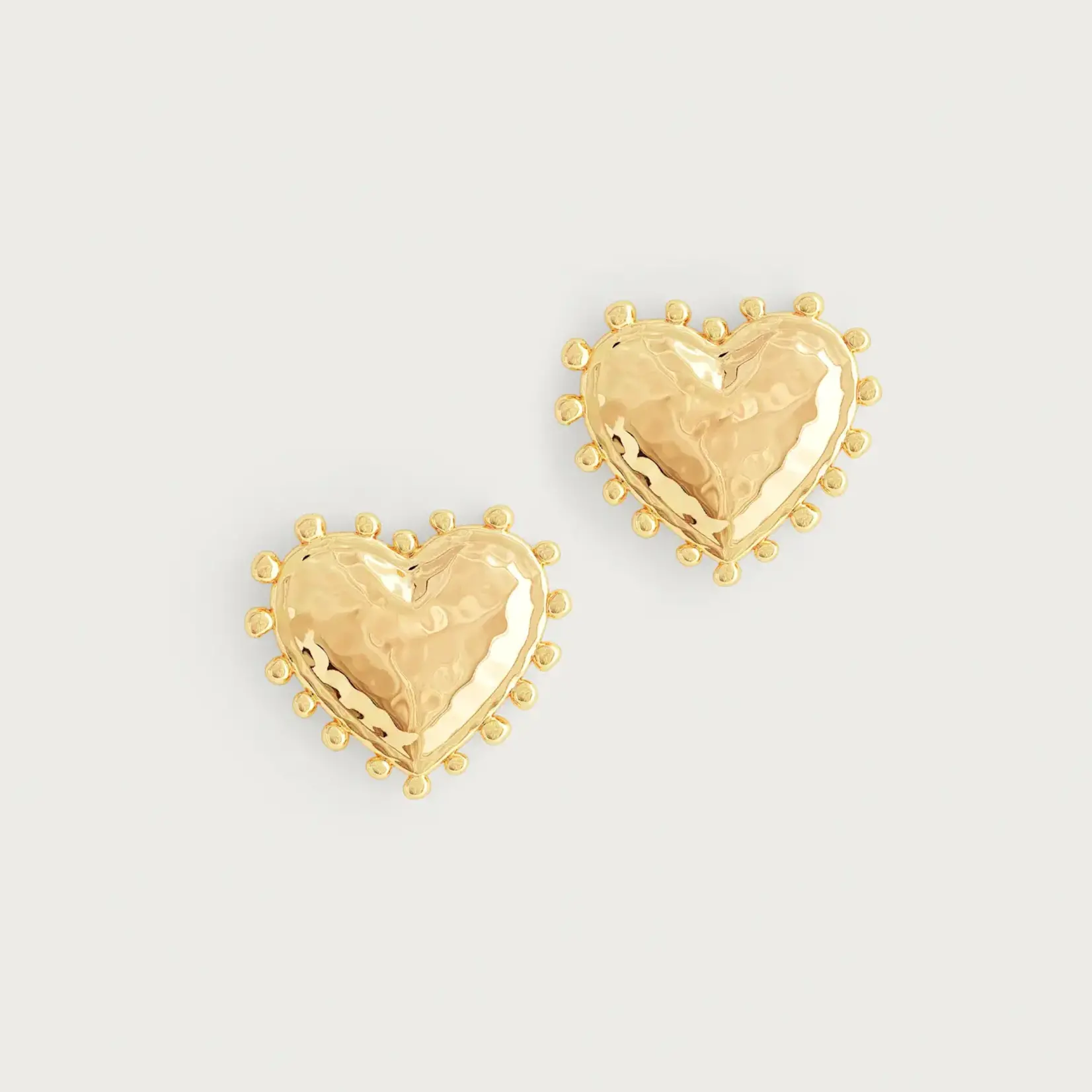 Heart Stud Earrings