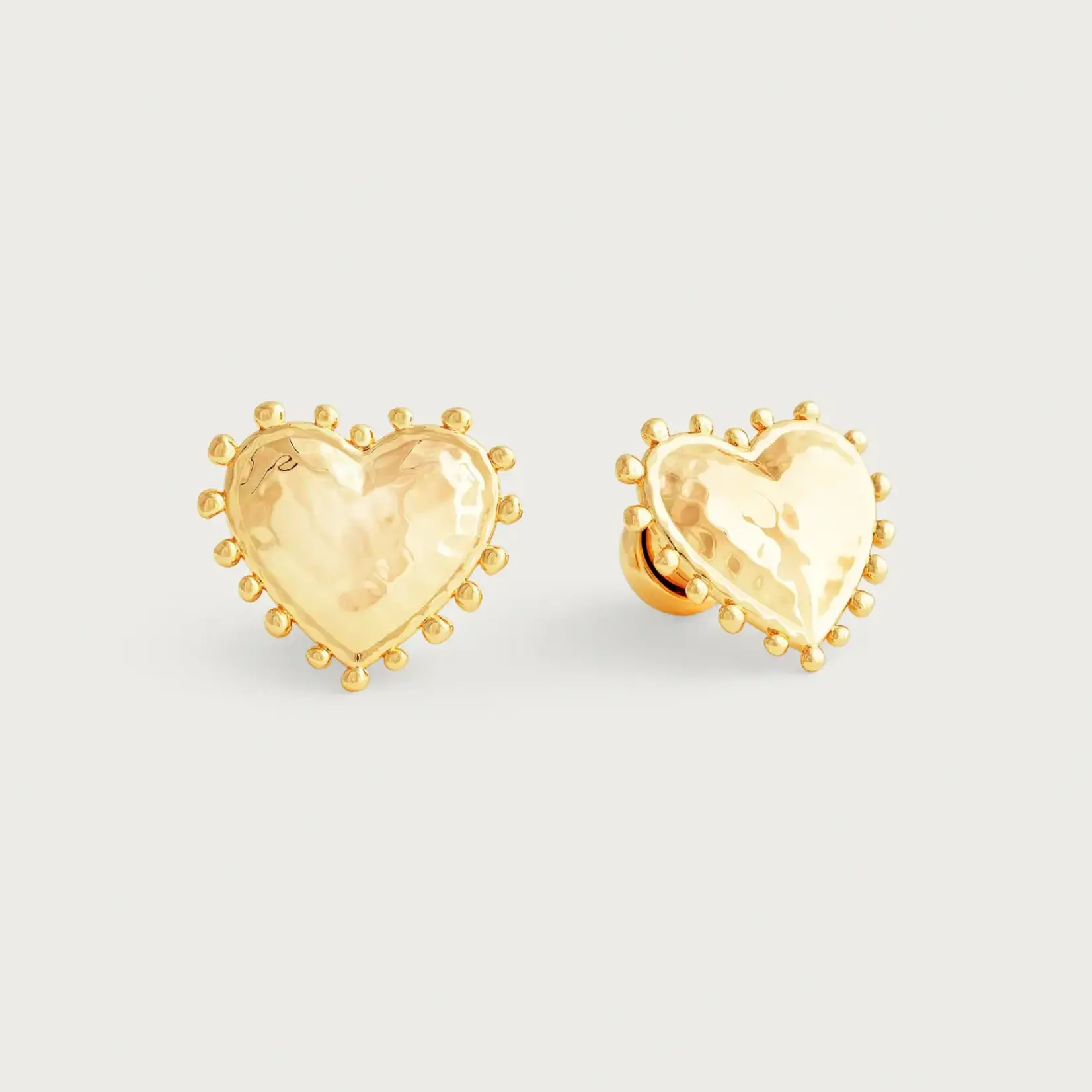 Heart Stud Earrings