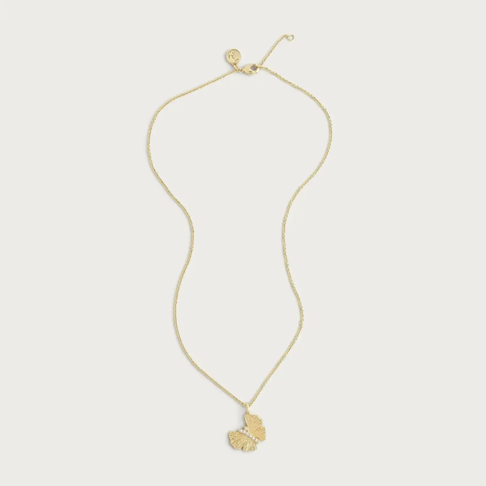 Butterfly Gold Necklace