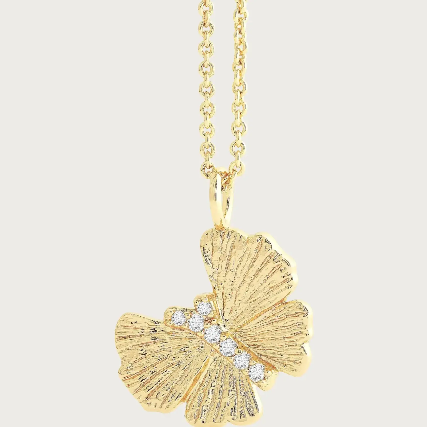 Butterfly Gold Necklace