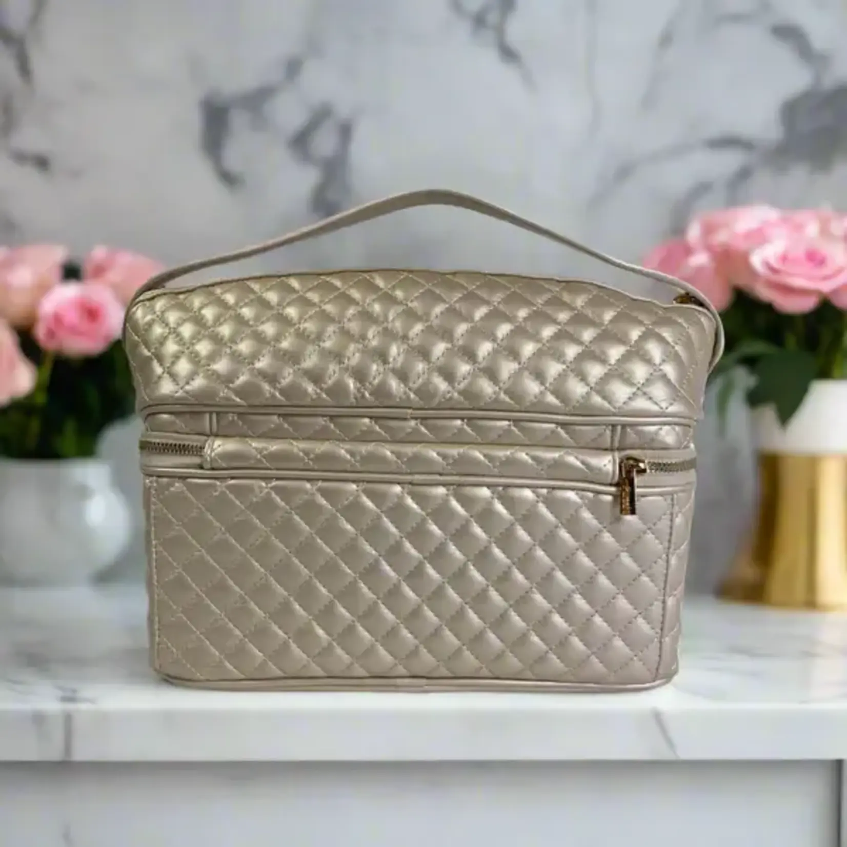 Stylist Travel Bag - Pearl Quilted