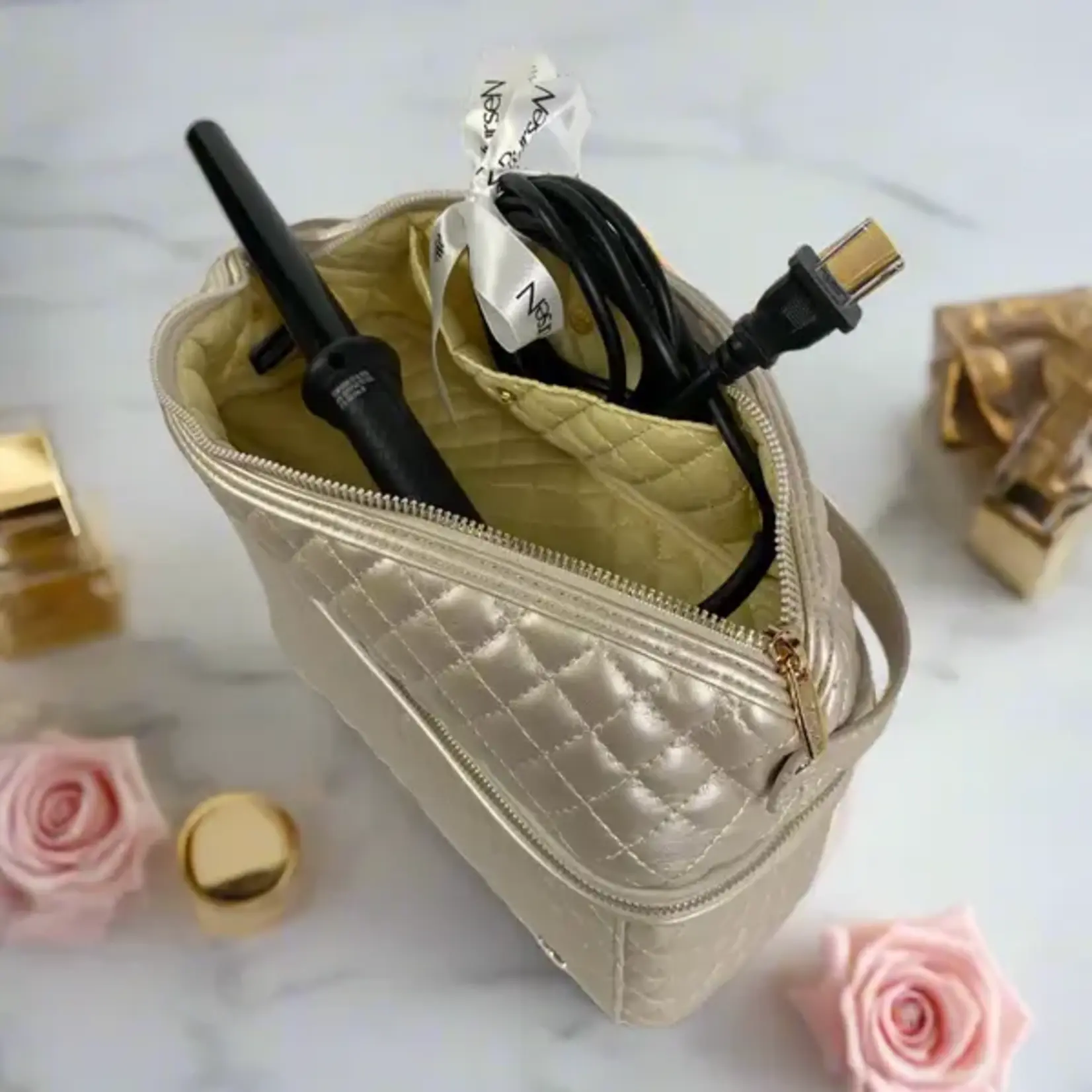 Stylist Travel Bag - Pearl Quilted