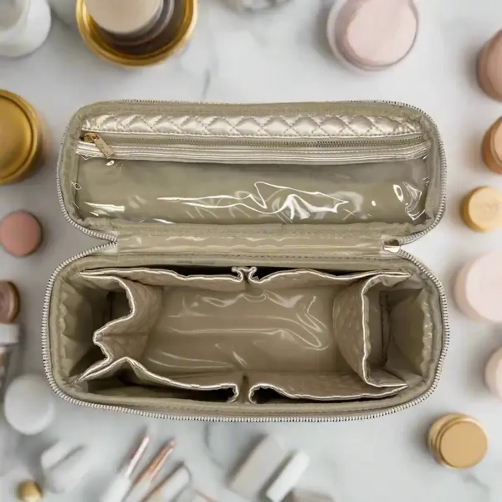 Stylist Travel Bag - Pearl Quilted