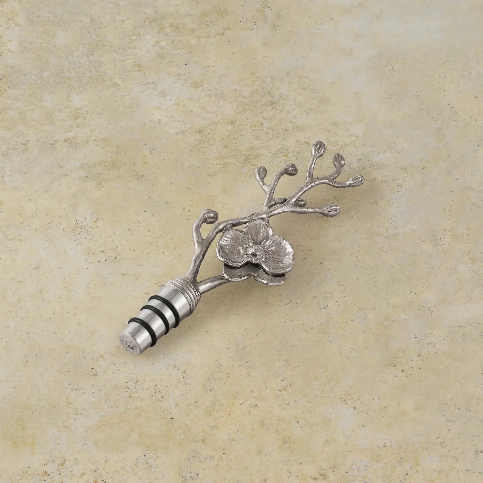 Michael Aram White Orchid Wine Stopper
