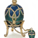 Aqua Blue Egg Box & Necklace