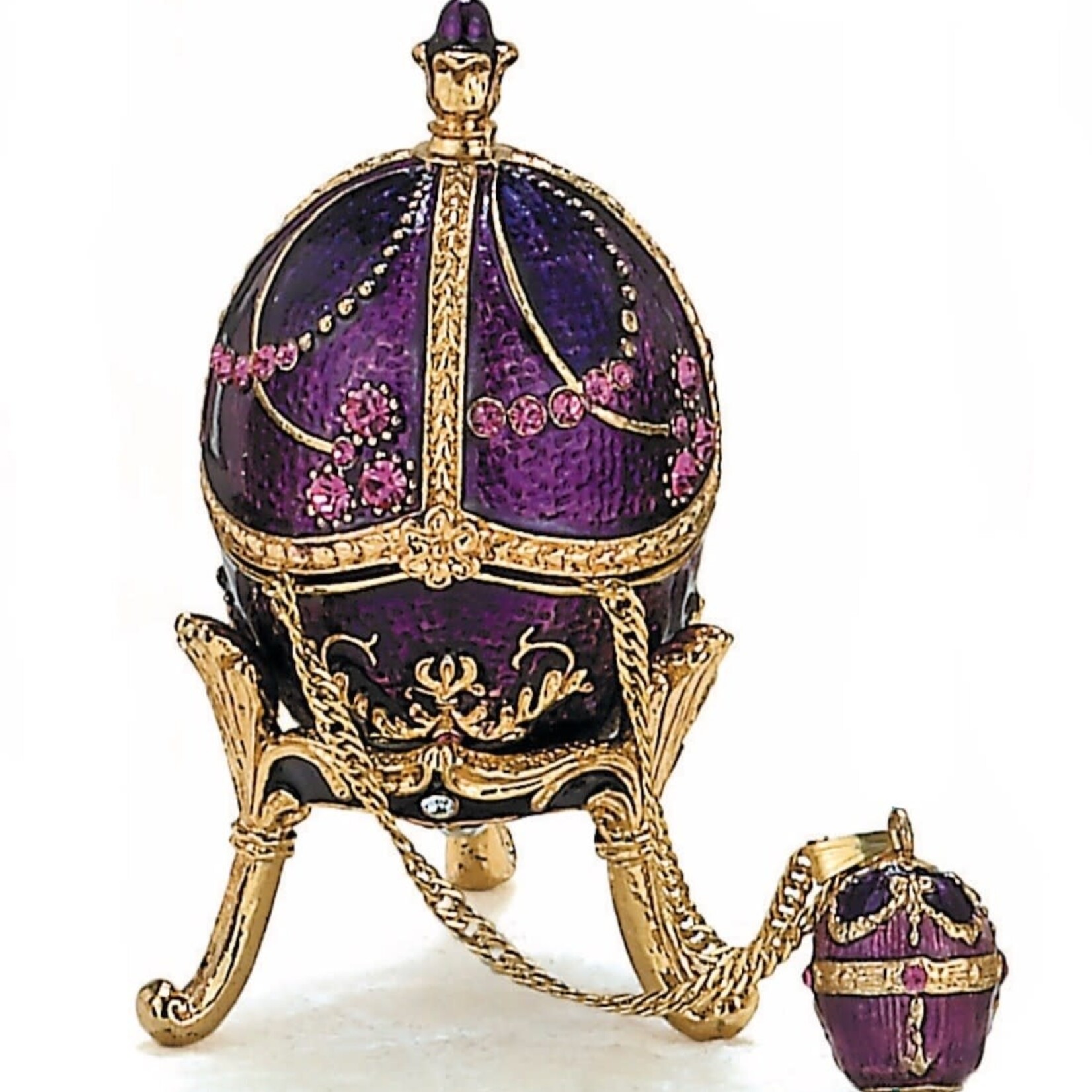 Royal Egg Box with Pendant