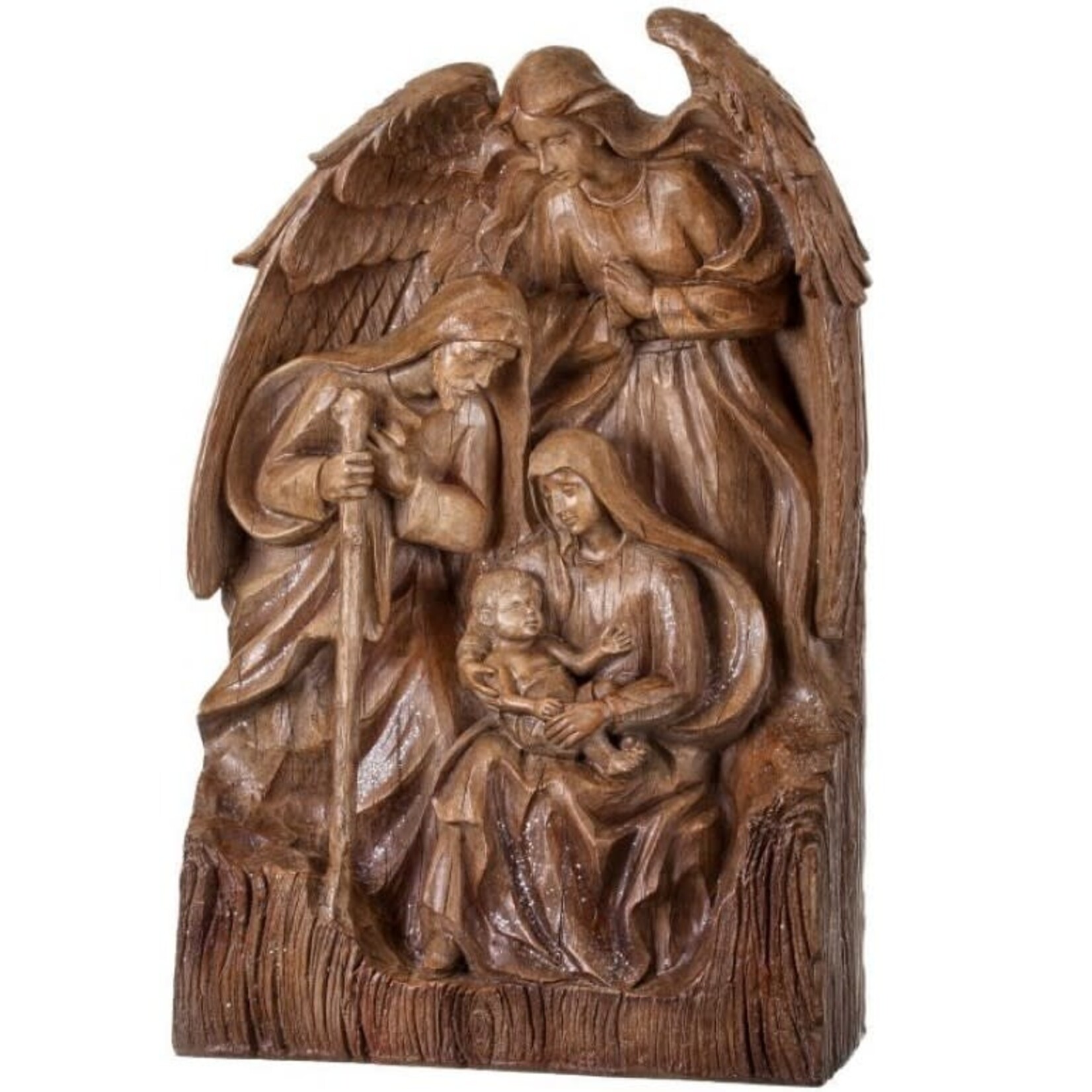 18'' Angel With Holy Family