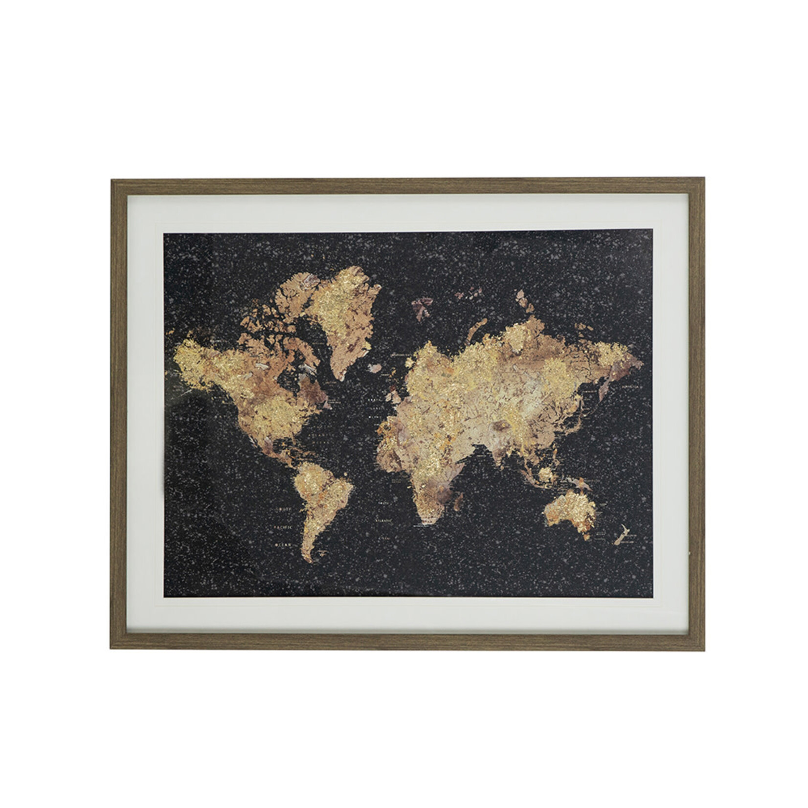 Farnell Framed Map Wall Art