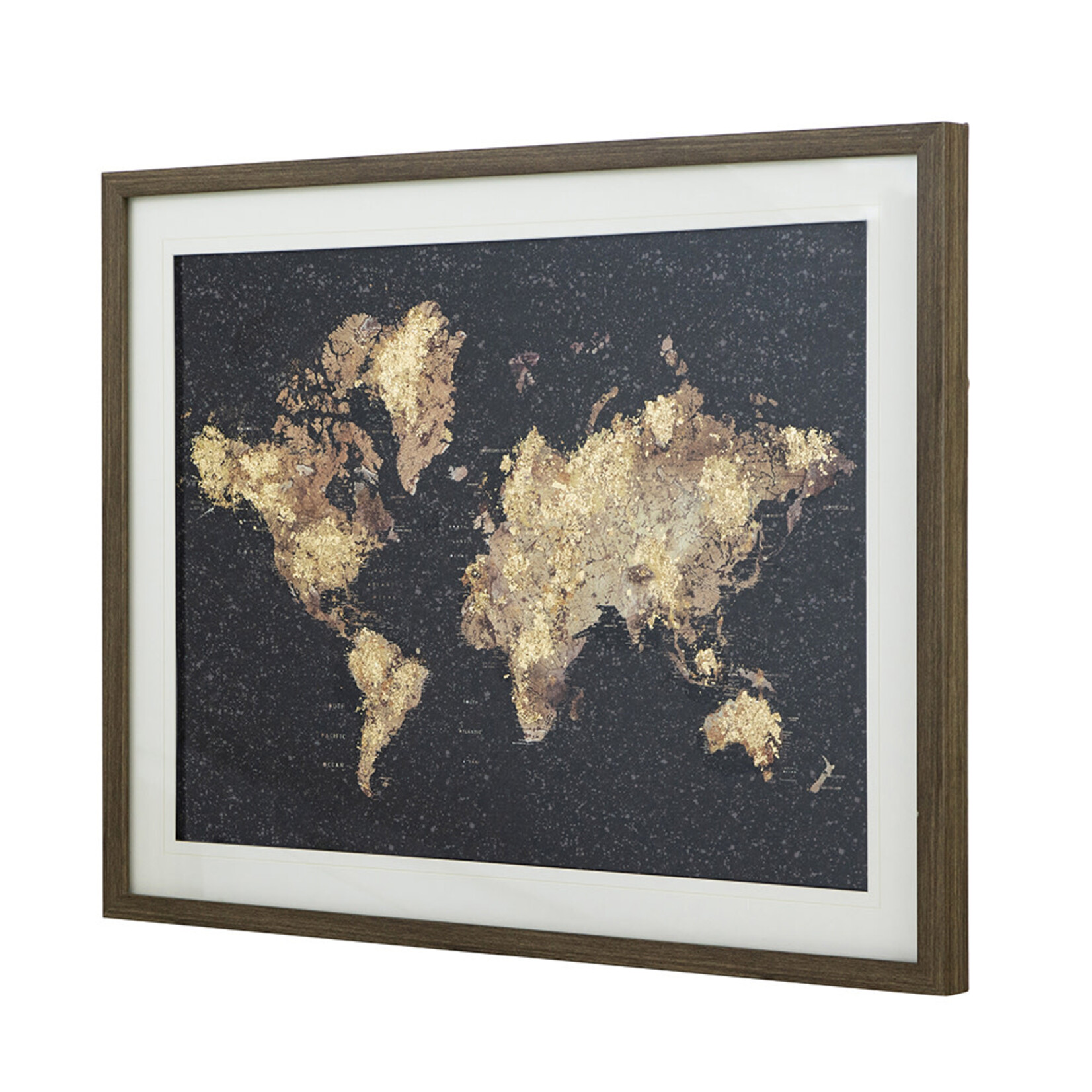 Farnell Framed Map Wall Art