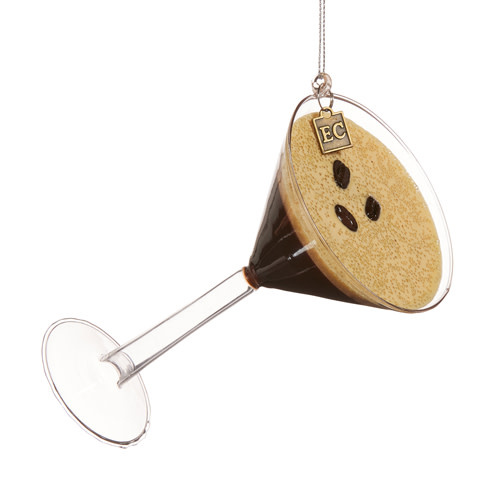 5.5" Chocolate Espresso Martini Ornament