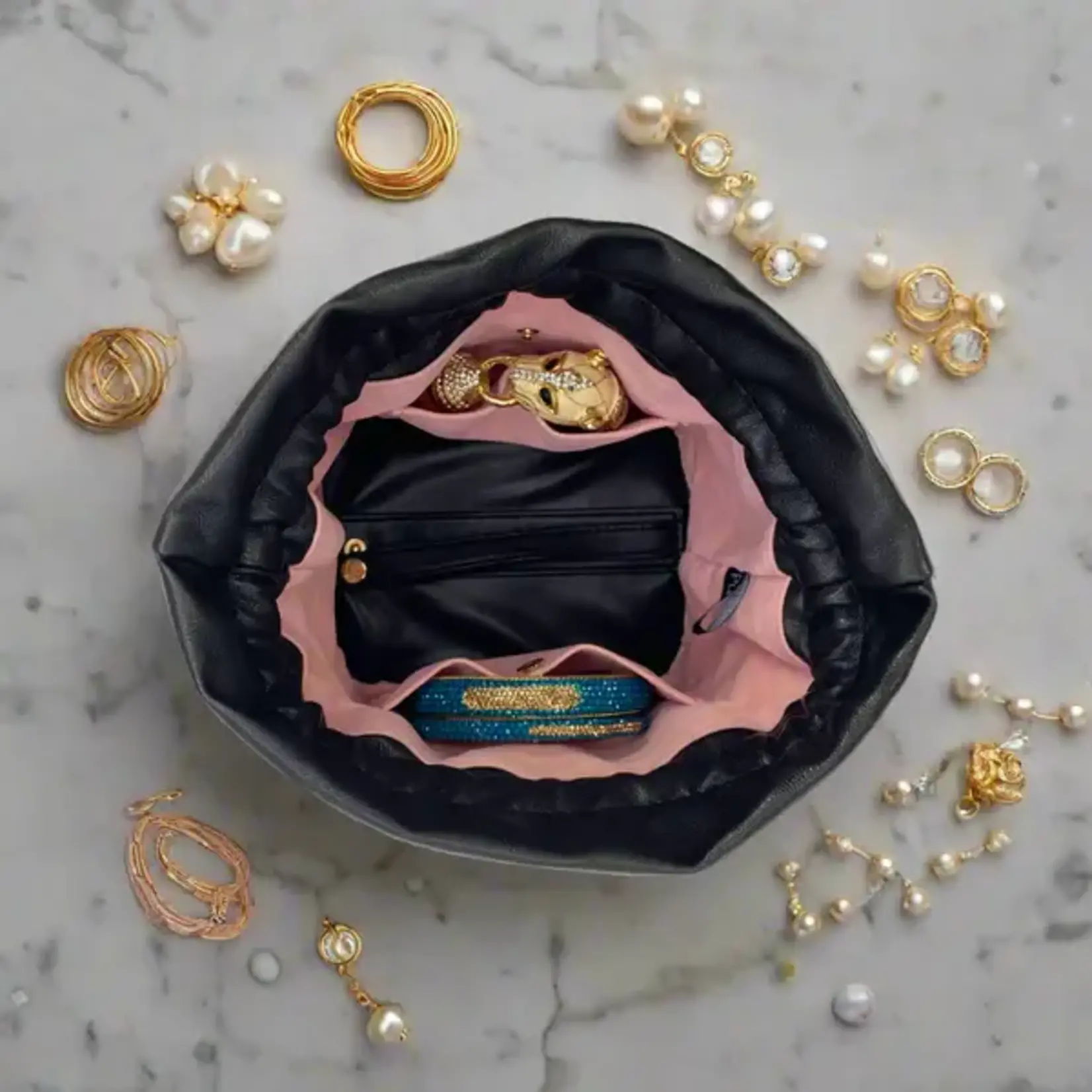 Ultra Jewelry Case Midnight Quilted