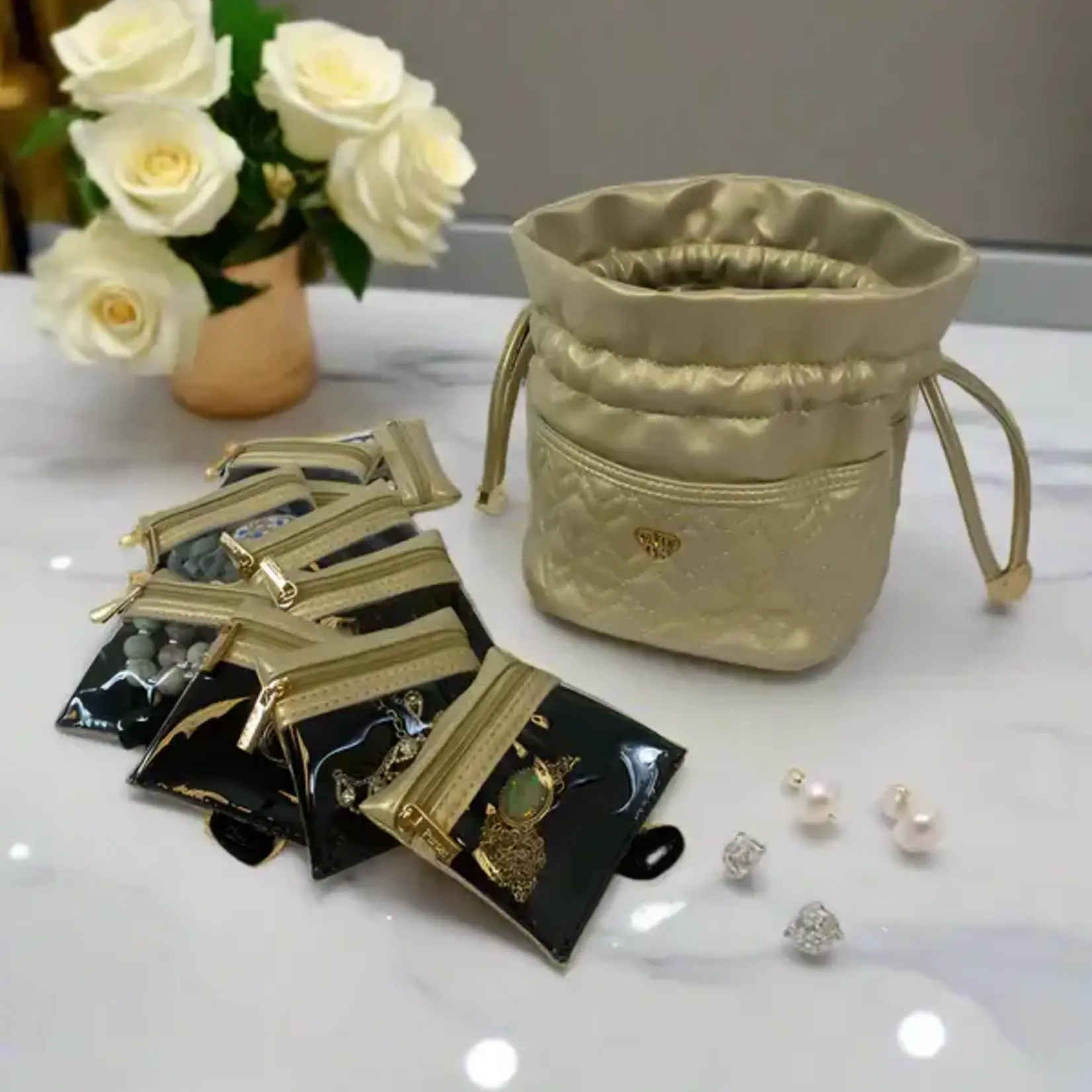 Ultra Jewelry Case - Gold