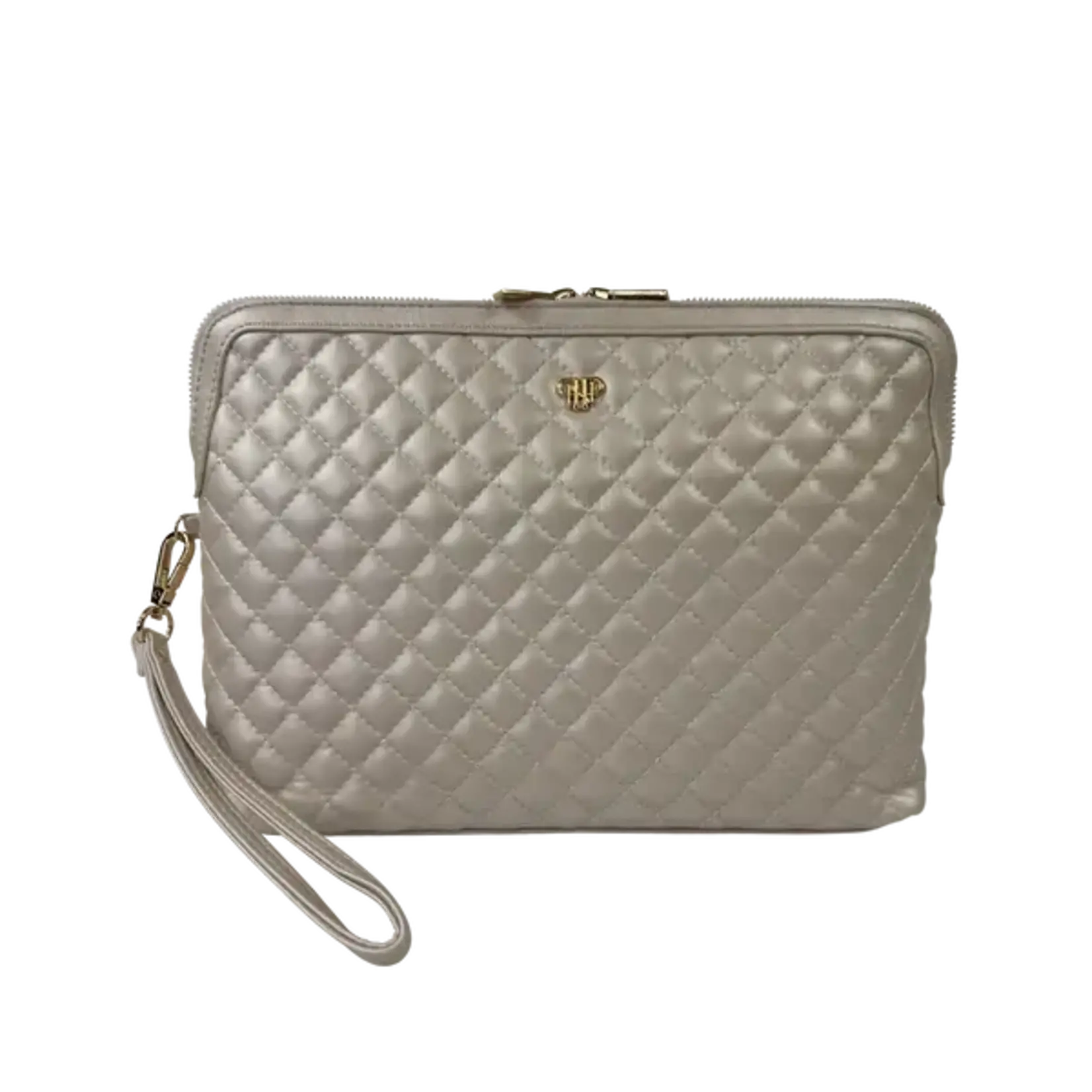 Litt Makeup Case - Pearl Quilted