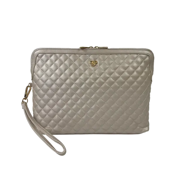Litt Makeup Case - Pearl Quilted
