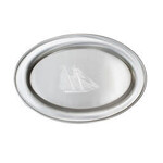 Salisbury Pewter Oval Satin Finish Tray