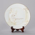 50th Anniversary Plate with Stand