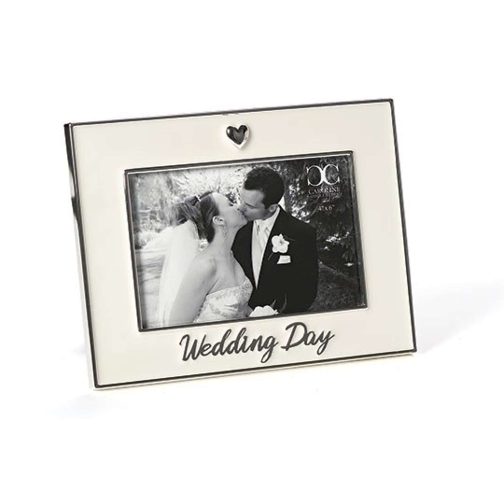 4x6 frame wedding day heart