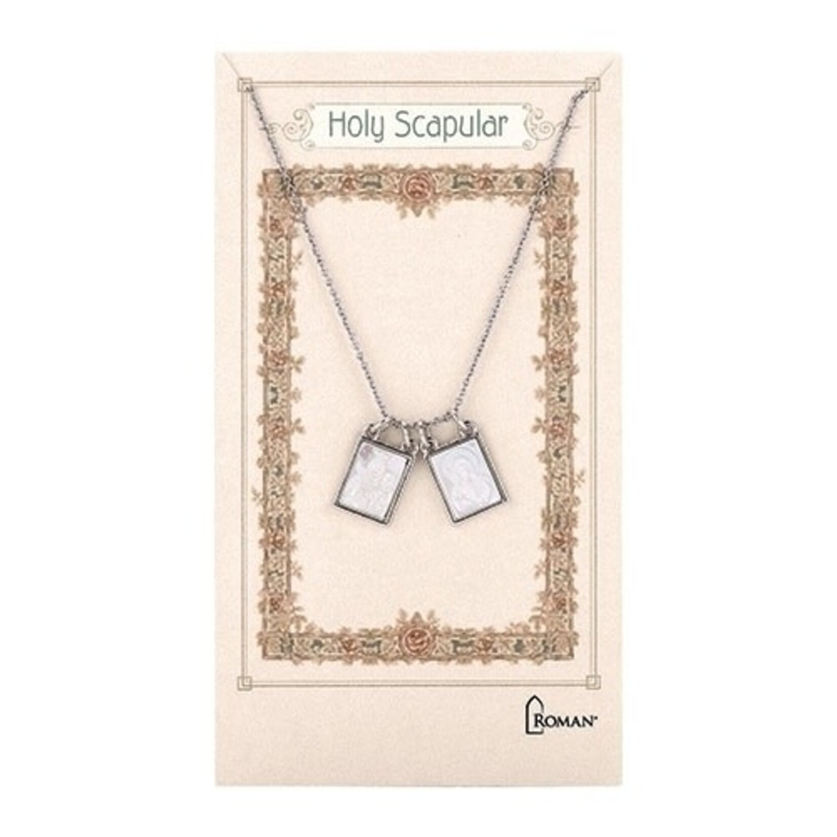 18in double scapular neck silver extender