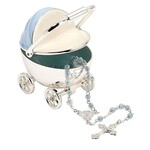 2.75IN BLUE CARRIAGE KEEPSAKE