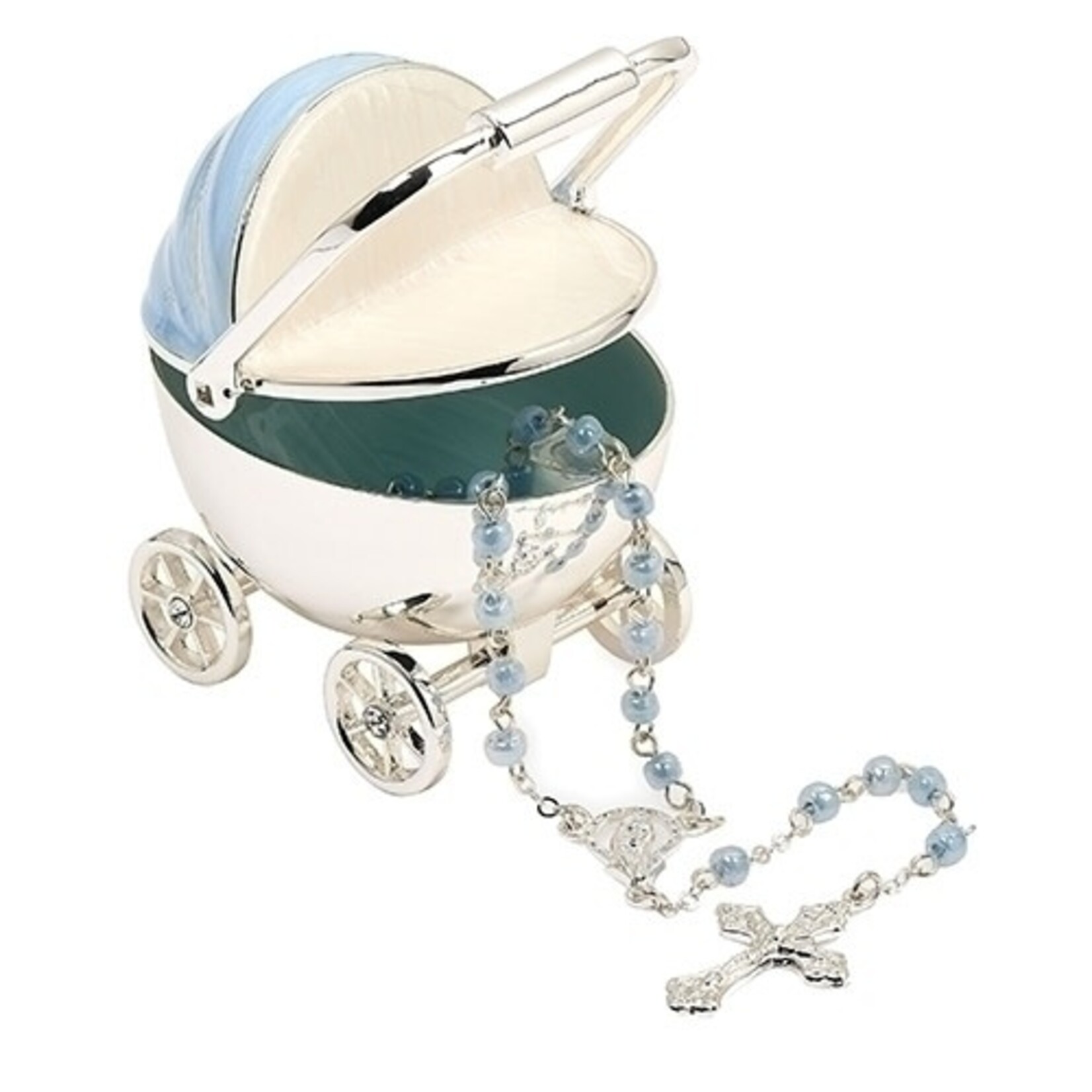2.75IN BLUE CARRIAGE KEEPSAKE