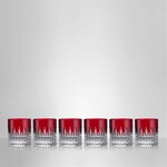 New Year Celebration Tumbler Red, 6oz, Set of 6