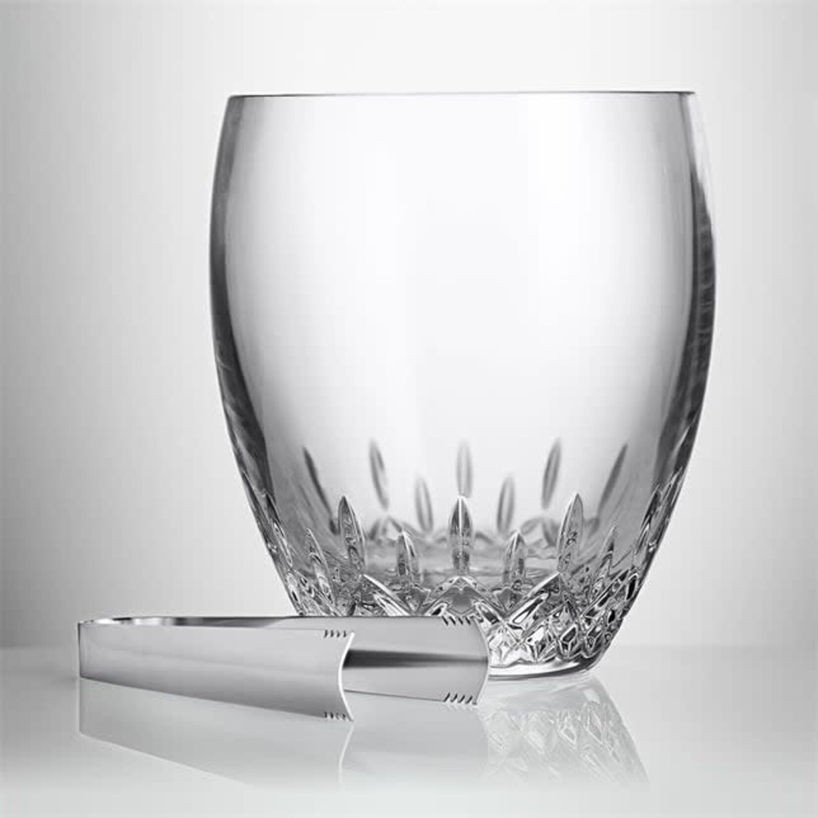 Lismore Ice Bucket and Tongs