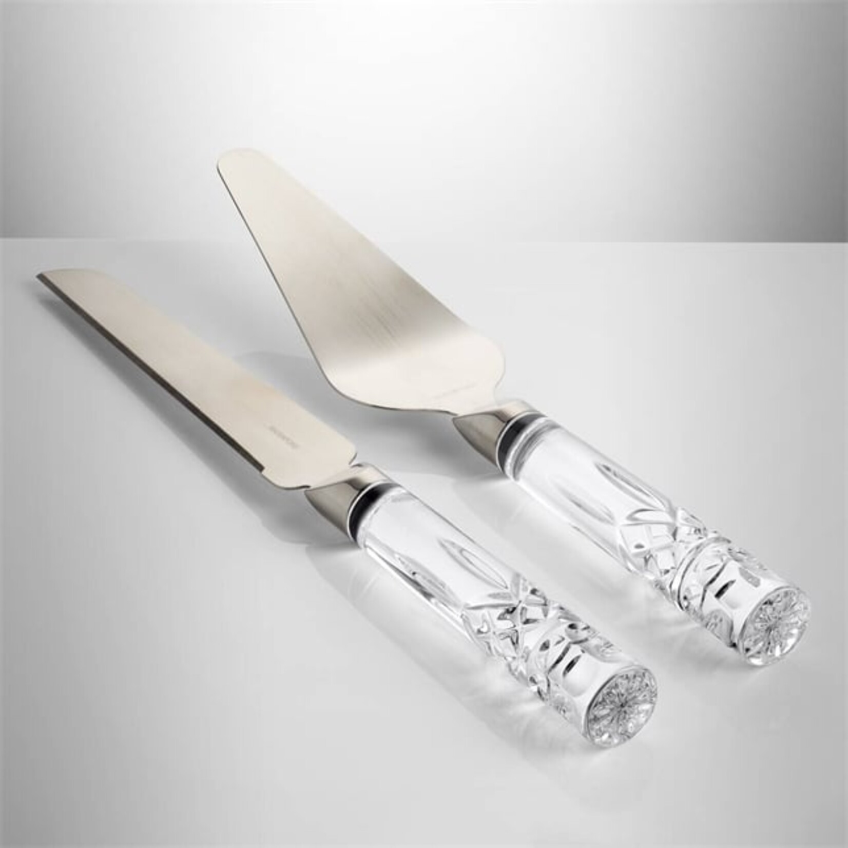 lismore cake knife and server