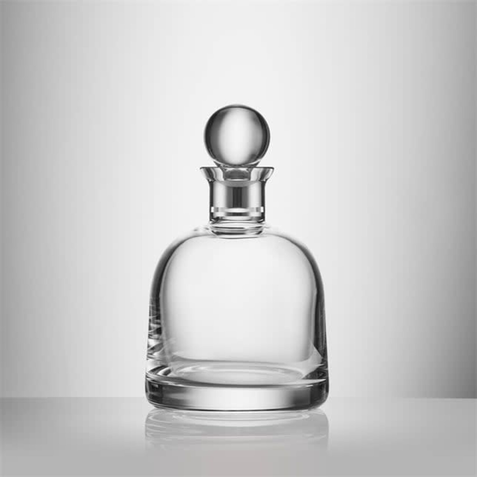 Elegance Decanter Short - Platinum Band
