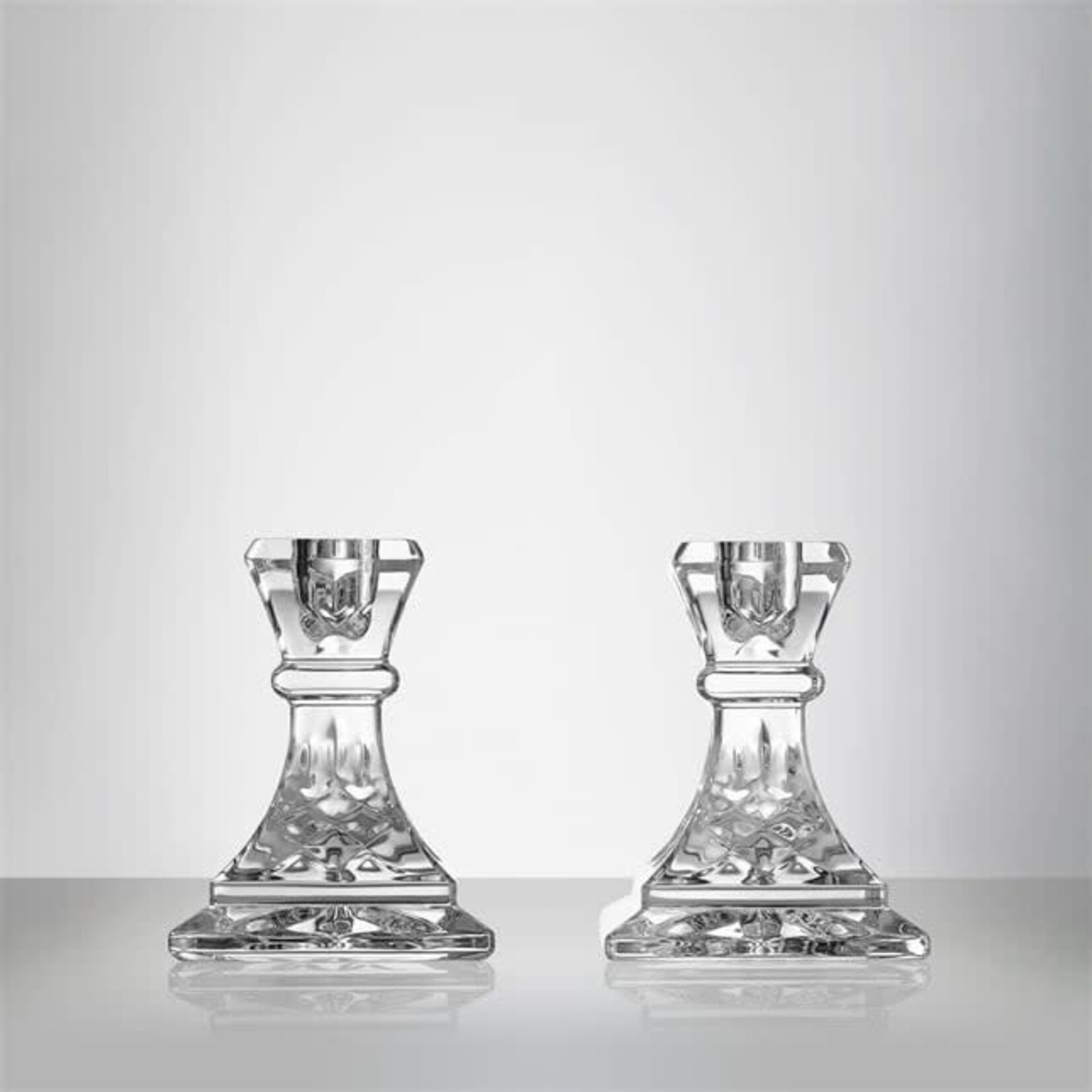 lismore candlestick round 4in set 2