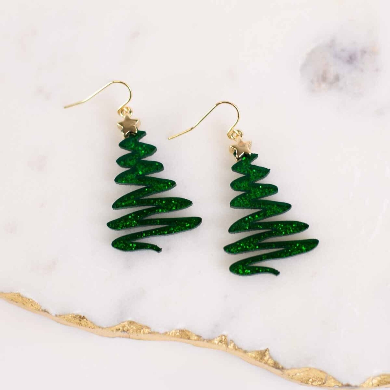 Christmas Tree Earrings