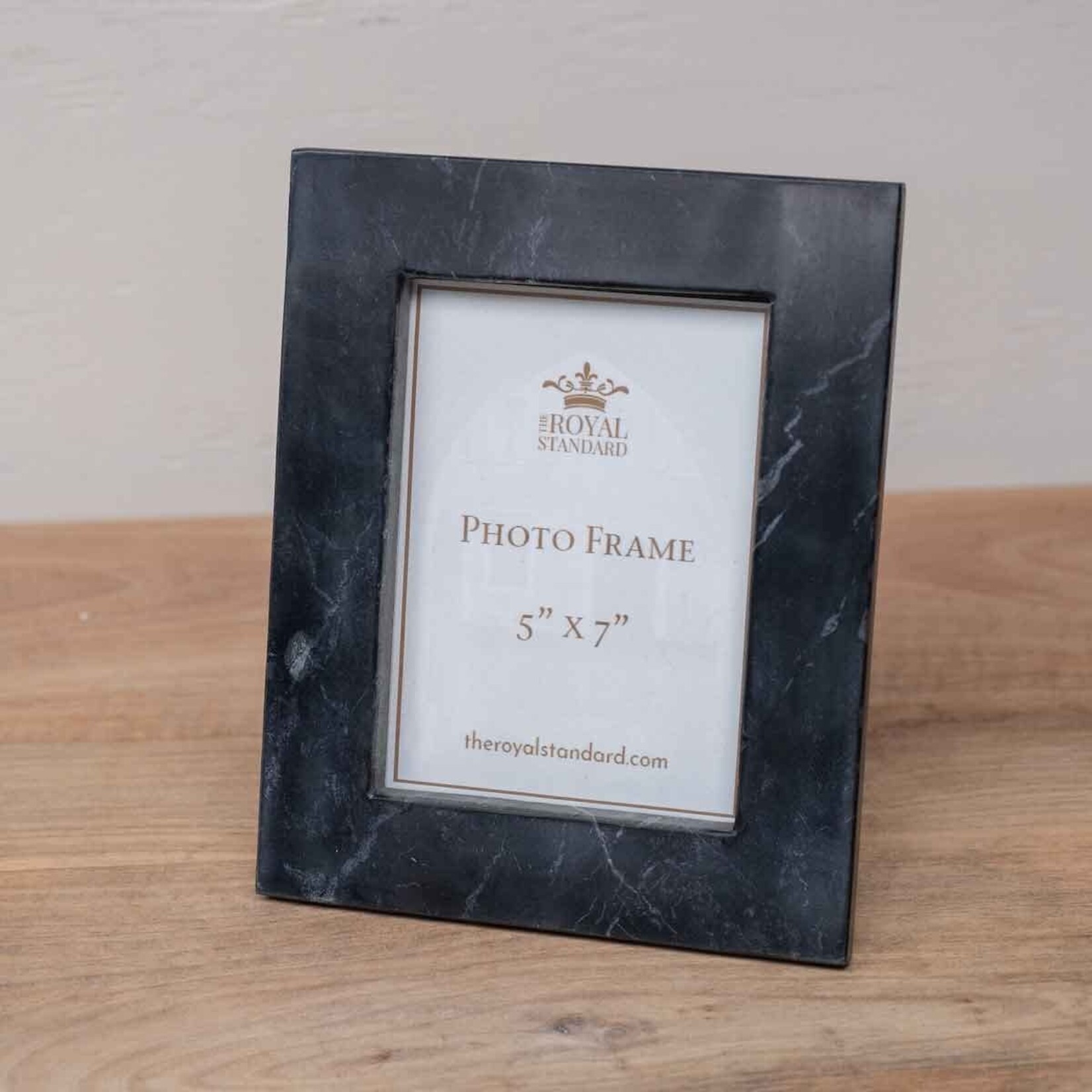 Frame Marble Photo Black 5x7