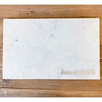 BON APPETIT MARBLE SERVING BOARD