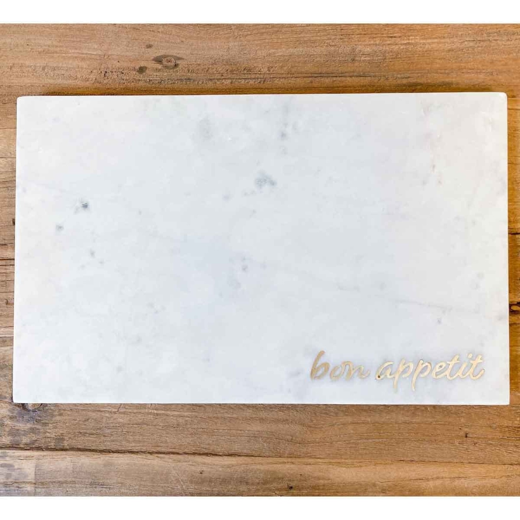 BON APPETIT MARBLE SERVING BOARD