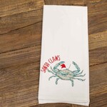 Santa claws hand towel